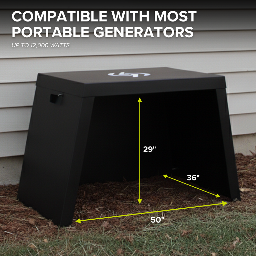 Z-Hut Generator Running Cover and Noise Barrier — ZombieBox