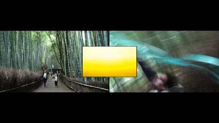 Still of video composite for Video Shakkei.