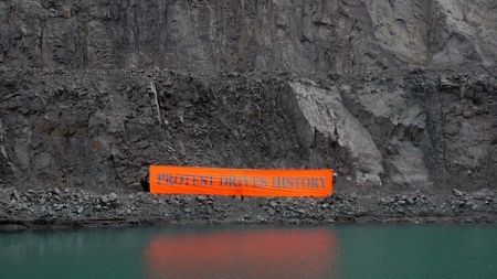 Freee Art Collective, 'Protest Drives History' (2008)