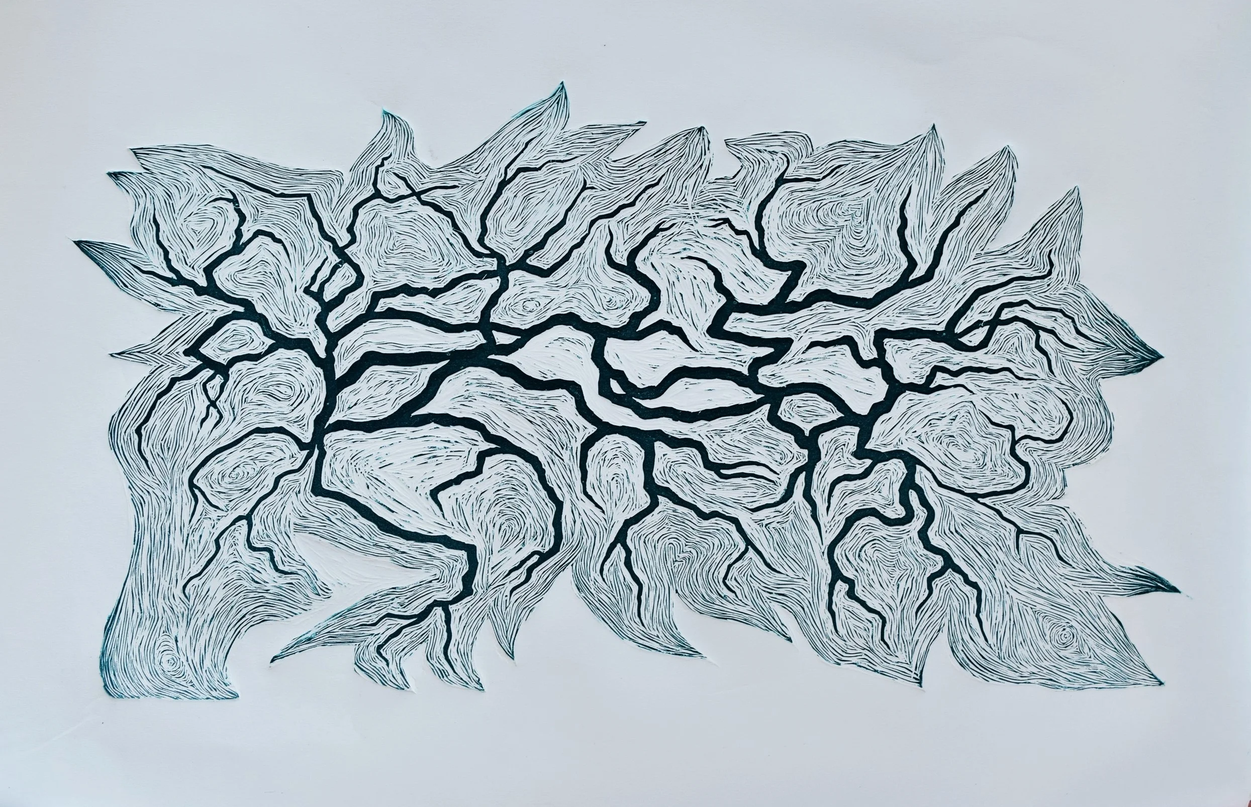  Woodcut/Xilografia  2016 