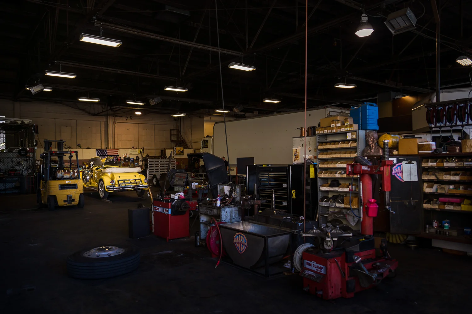 Gatsby's Duesenberg in for repairs