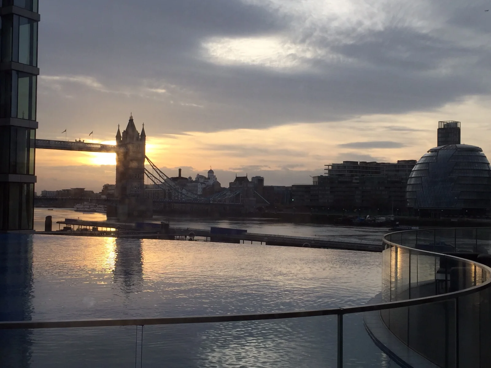 Sunset over Tower Bridge