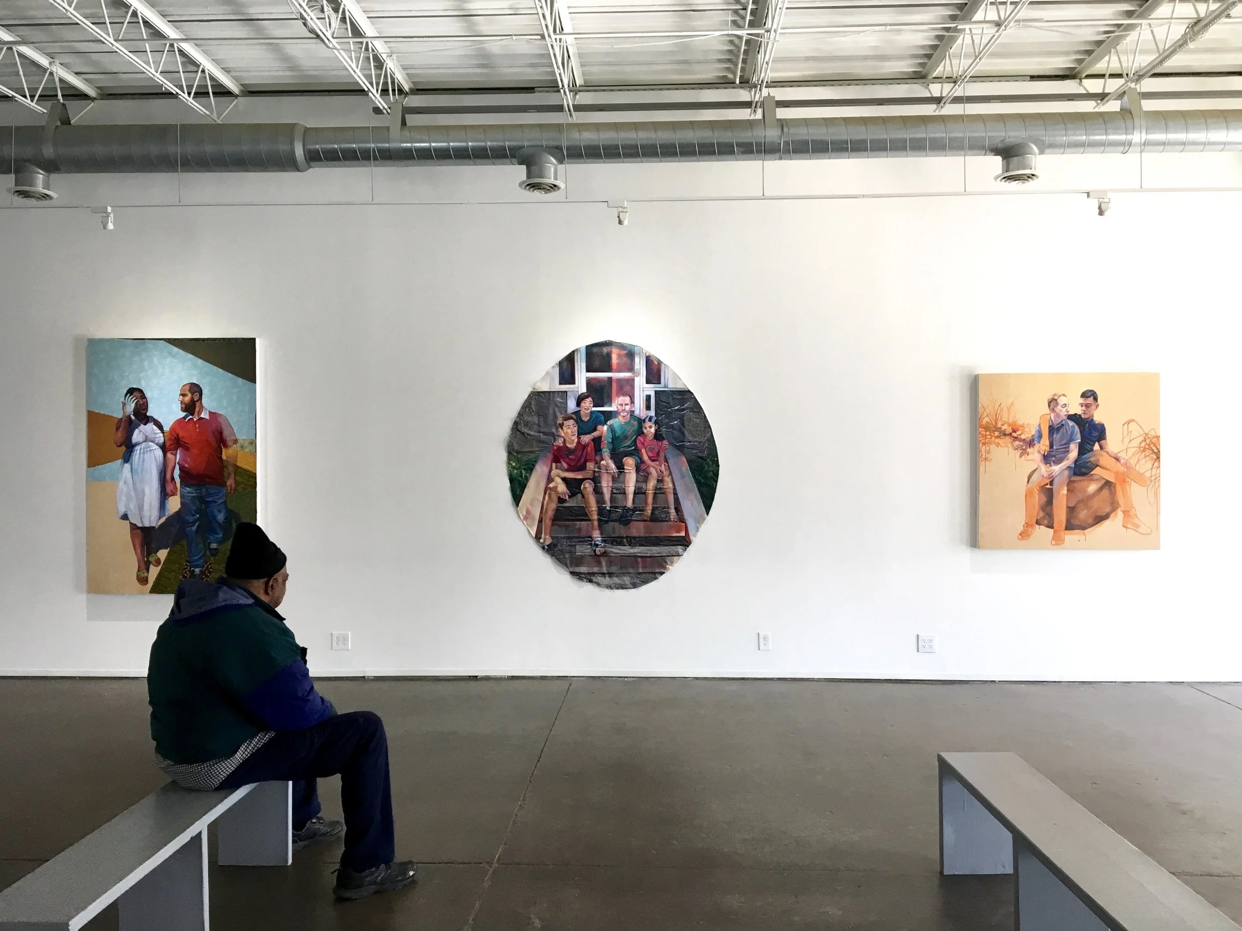 Installation view - Loving , Public Functionary, Minneapolis MN, 2017 Gallery Website
