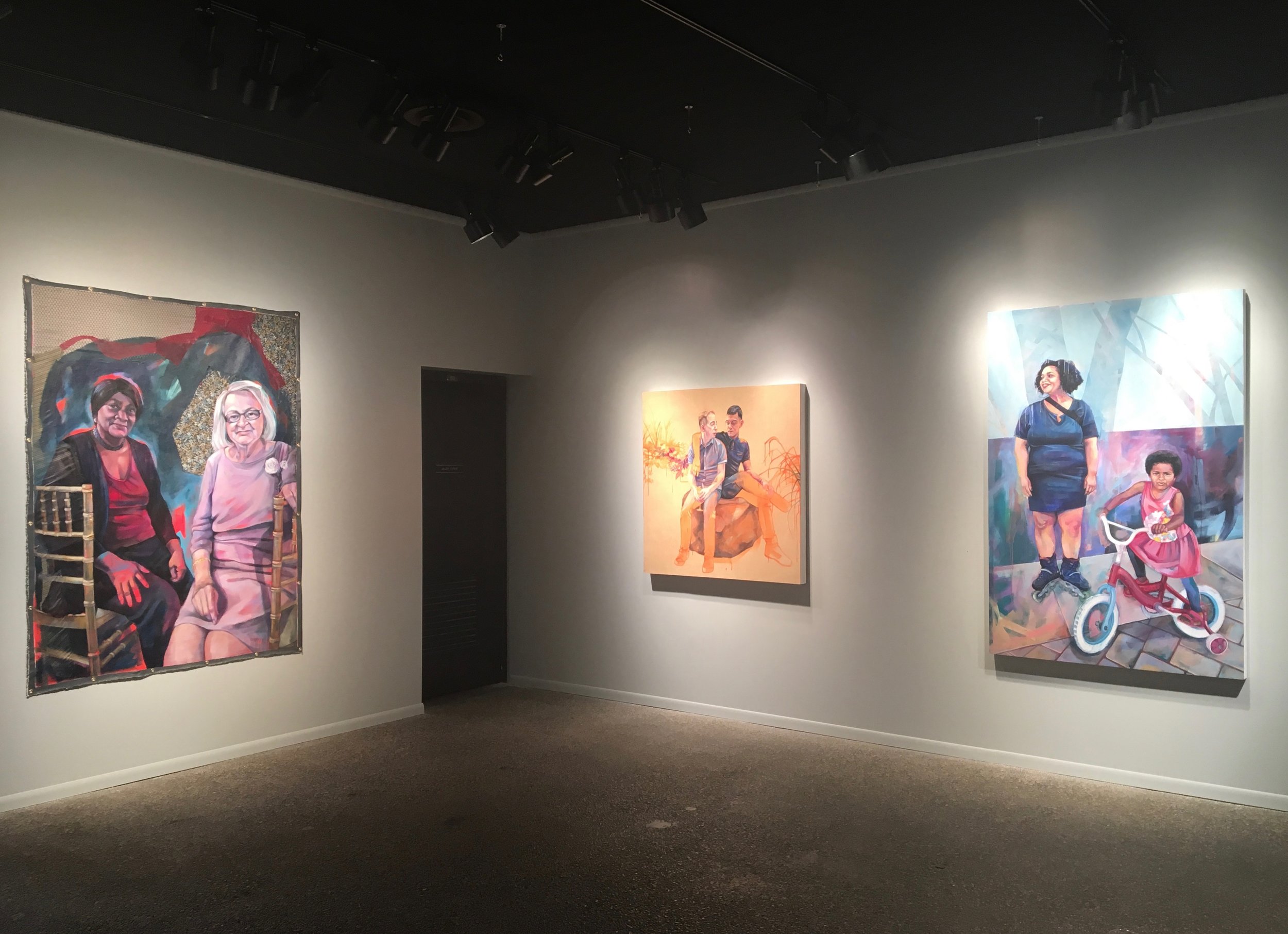 Installation view - Space Between Us , Catherine G. Murphy Gallery, Saint Paul MN, 2017