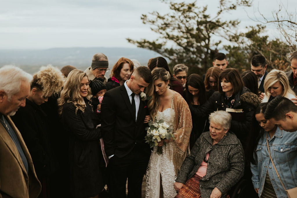 Boho Mountain Elopement in Alabama