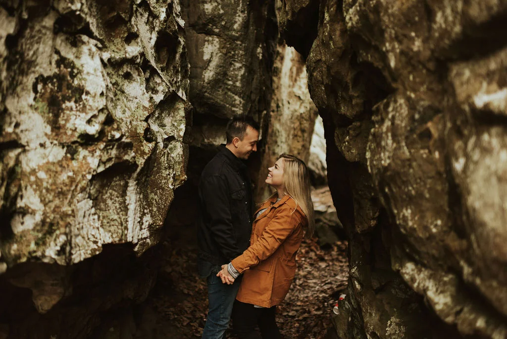 adventurous engagement session at a boulder field in alabama 06.jpg