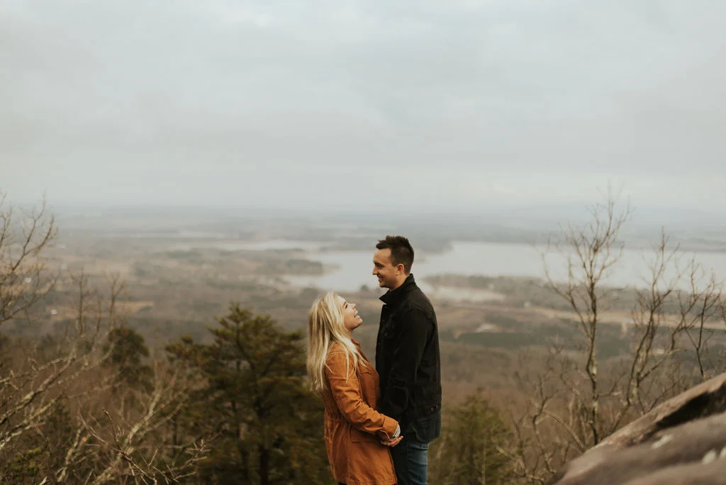 adventurous engagement session at a boulder field in alabama 14.jpg