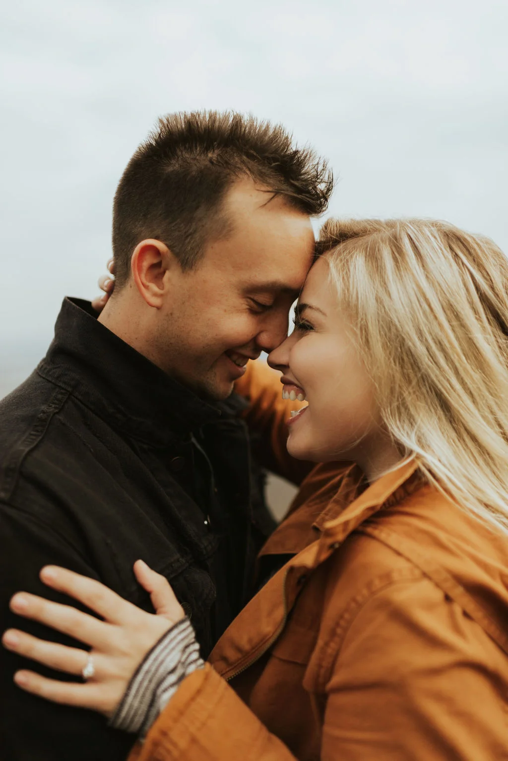 adventurous engagement session at a boulder field in alabama 23.jpg