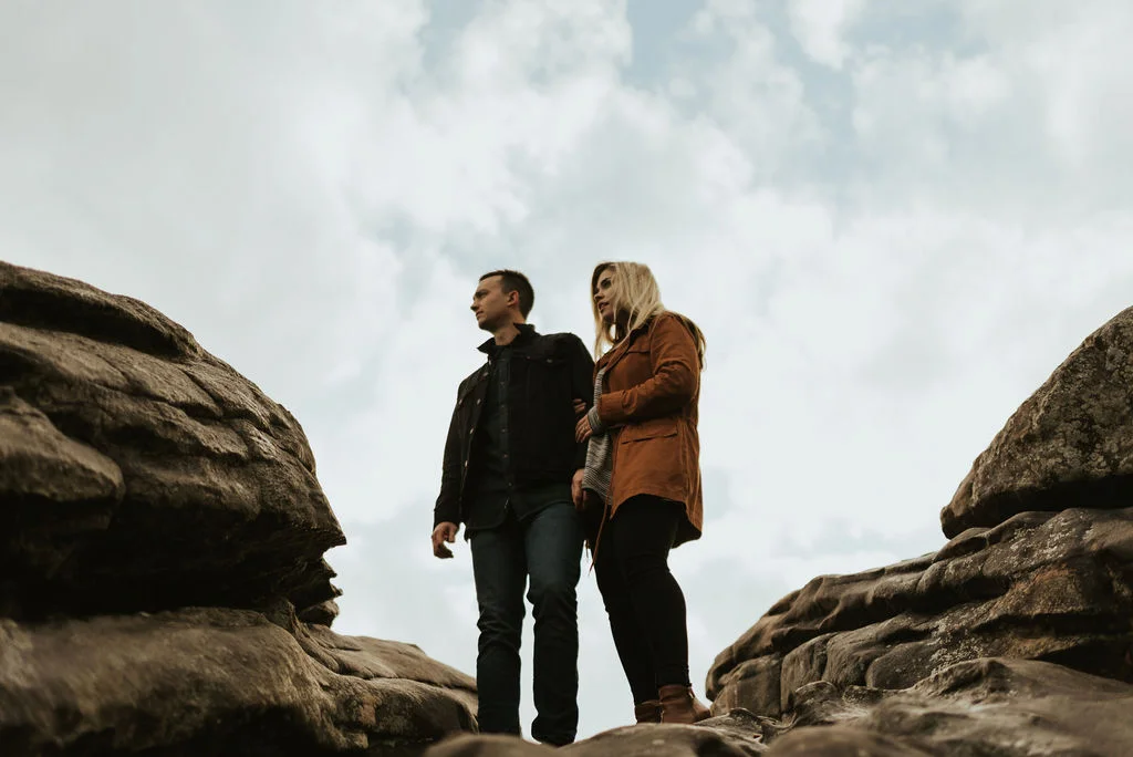 adventurous engagement session at a boulder field in alabama 35.jpg