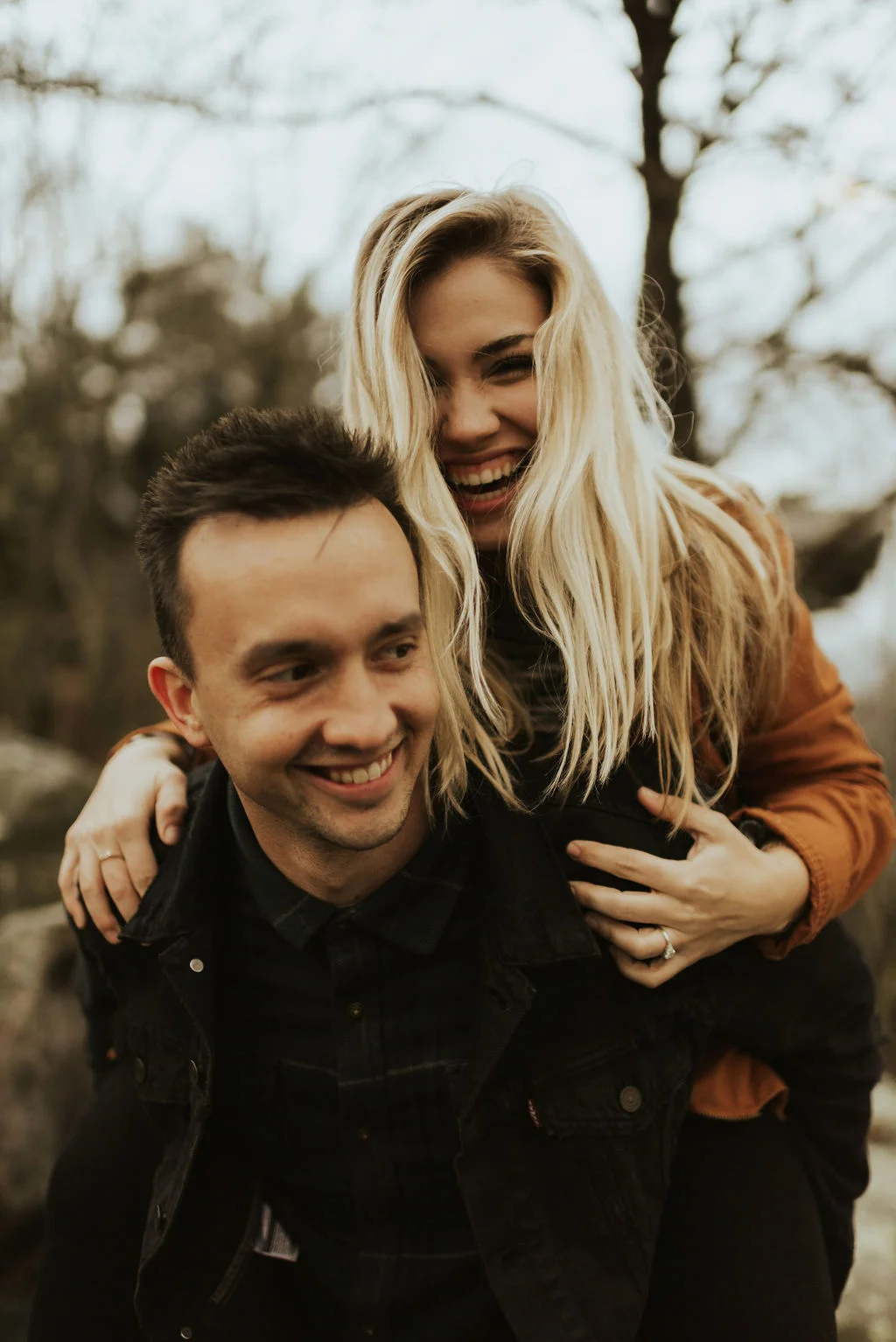 adventurous engagement session at a boulder field in alabama 69.jpg