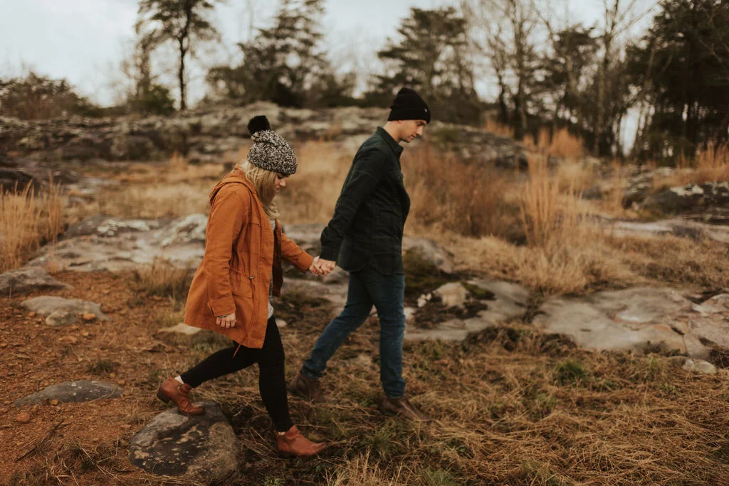 adventurous engagement session at a boulder field in alabama 83.jpg