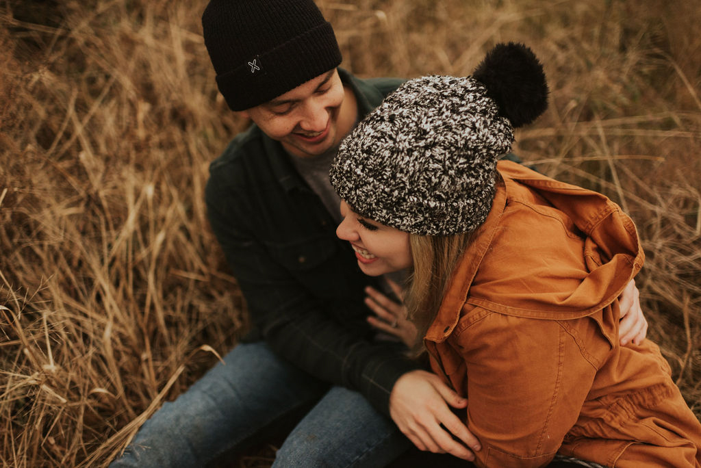 adventurous engagement session at a boulder field in alabama 91.jpg