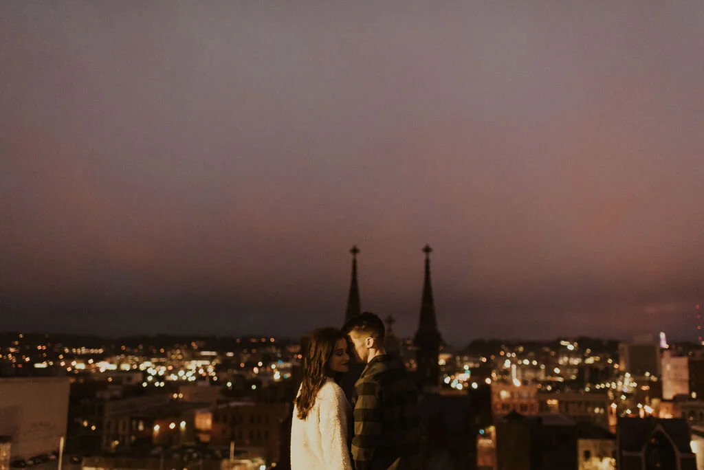 Industrial Engagement Session in Downtown Birmingham, AL