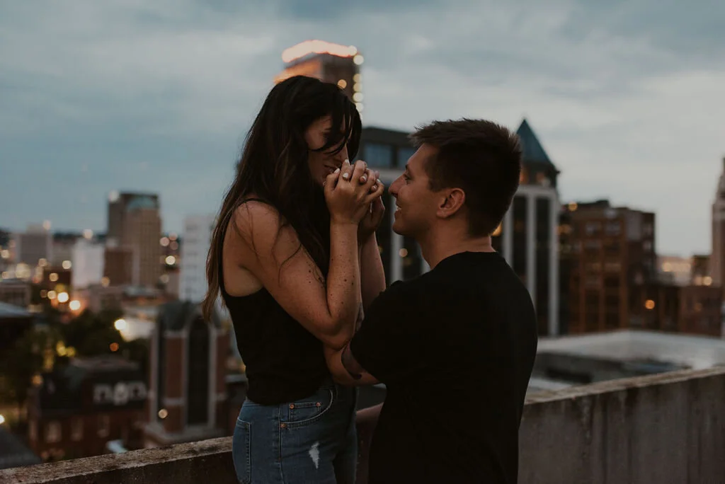 Moody Engagement Session in Downtown Birmingham, AL
