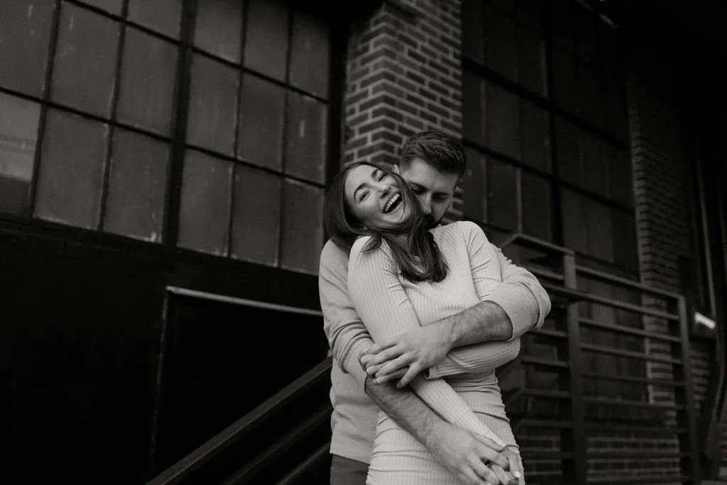 Spring Engagement Session in Downtown Birmingham, AL