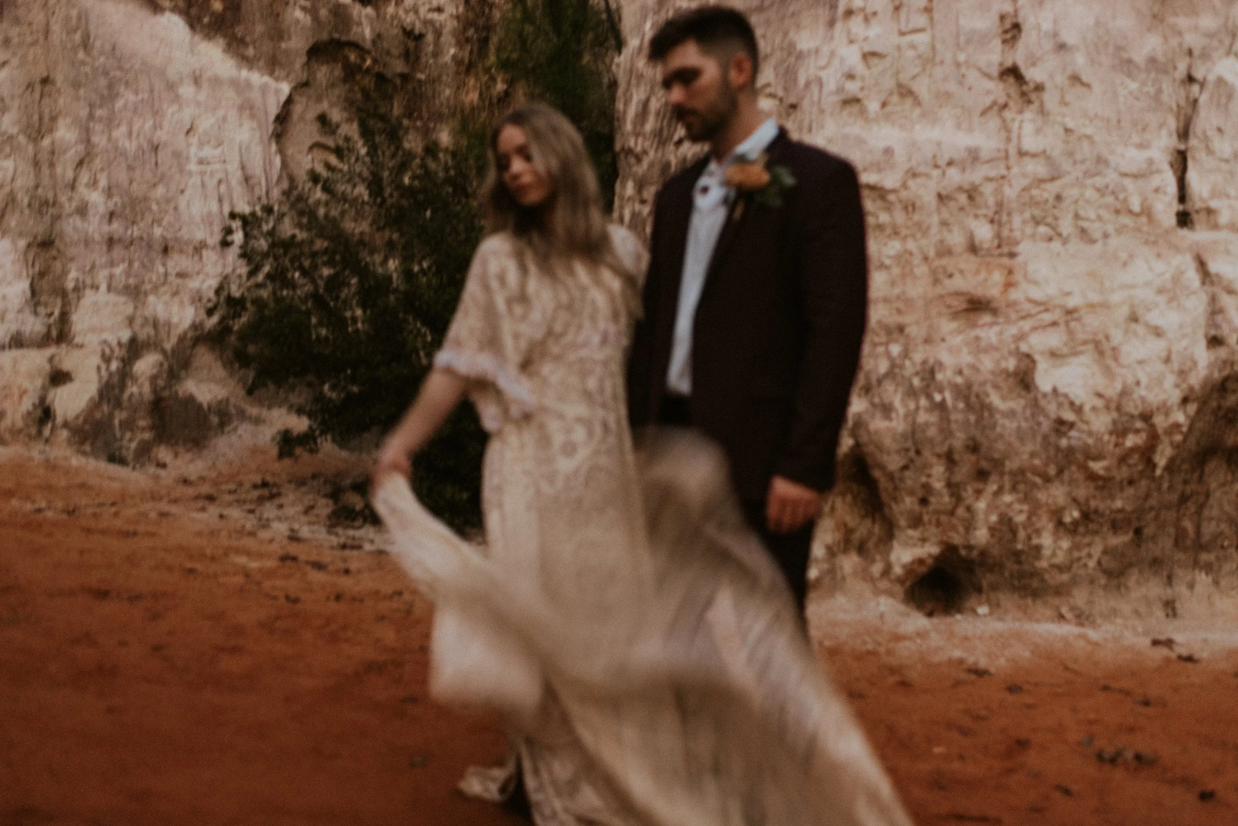 Bohemian Elopement at Providence Canyon, GA