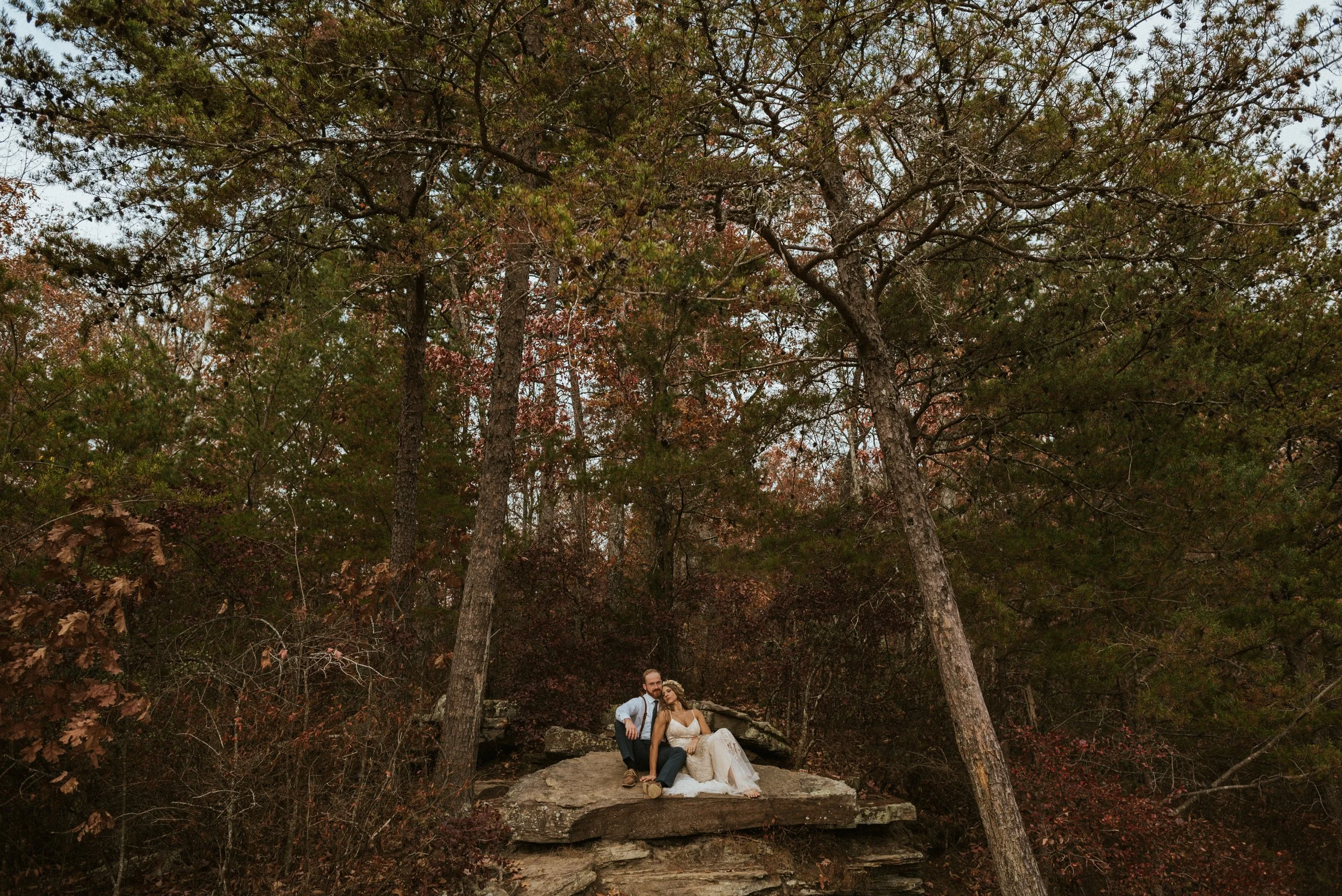 Bohemian Elopement at Providence Canyon, GA Alabama Elopement