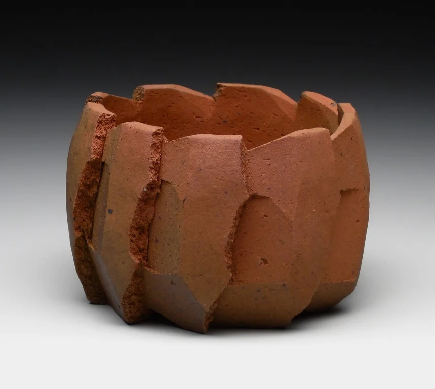 4. Jonathan Cross. Radial Fracture. 2010. Stoneware, applied oxide, salt-fired. 3.5%22x4.5%22x4.5%22..jpg