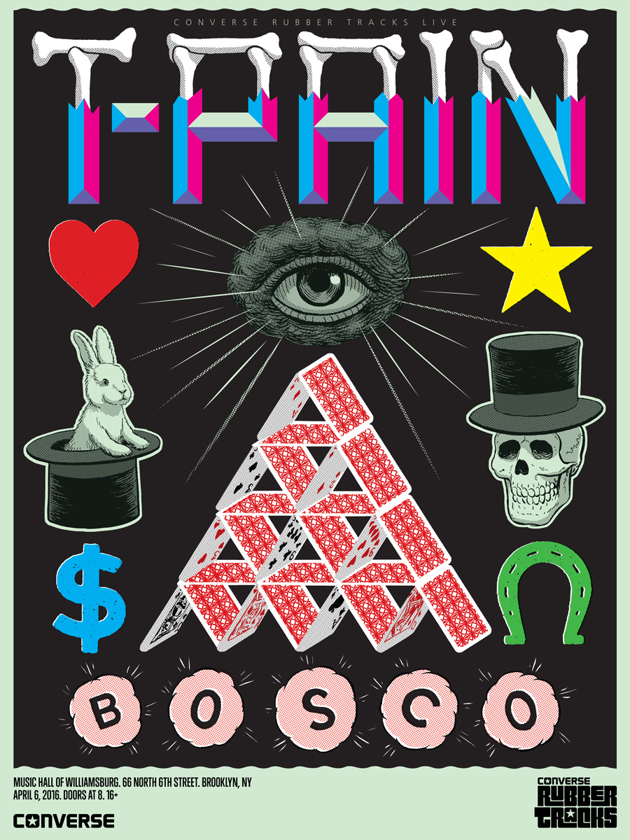 Converse Rubber Tracks Live Presents T-Pain & Bosco @ Music Hall of Williamsburg