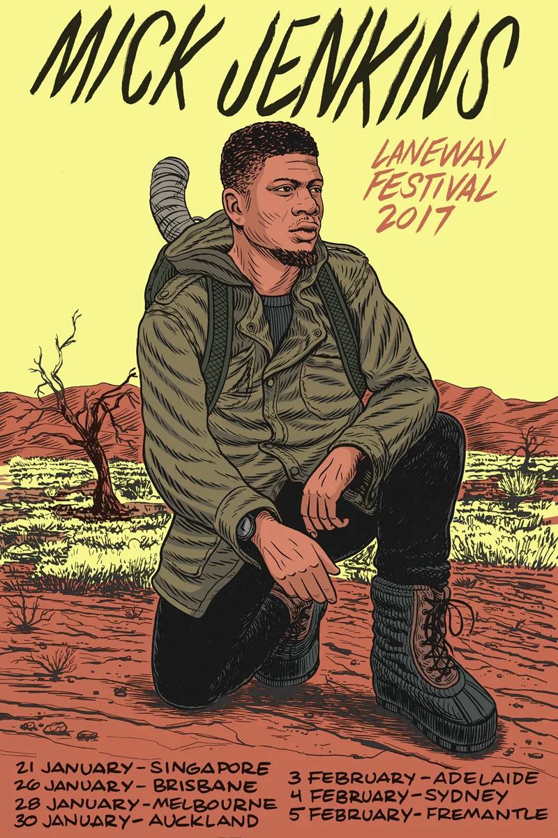 MICK JENKINS LANEWAY FEST