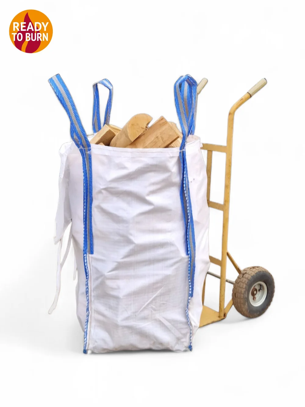 Kiln dried barrow sack of hardwood logs from Shropshire Firewood