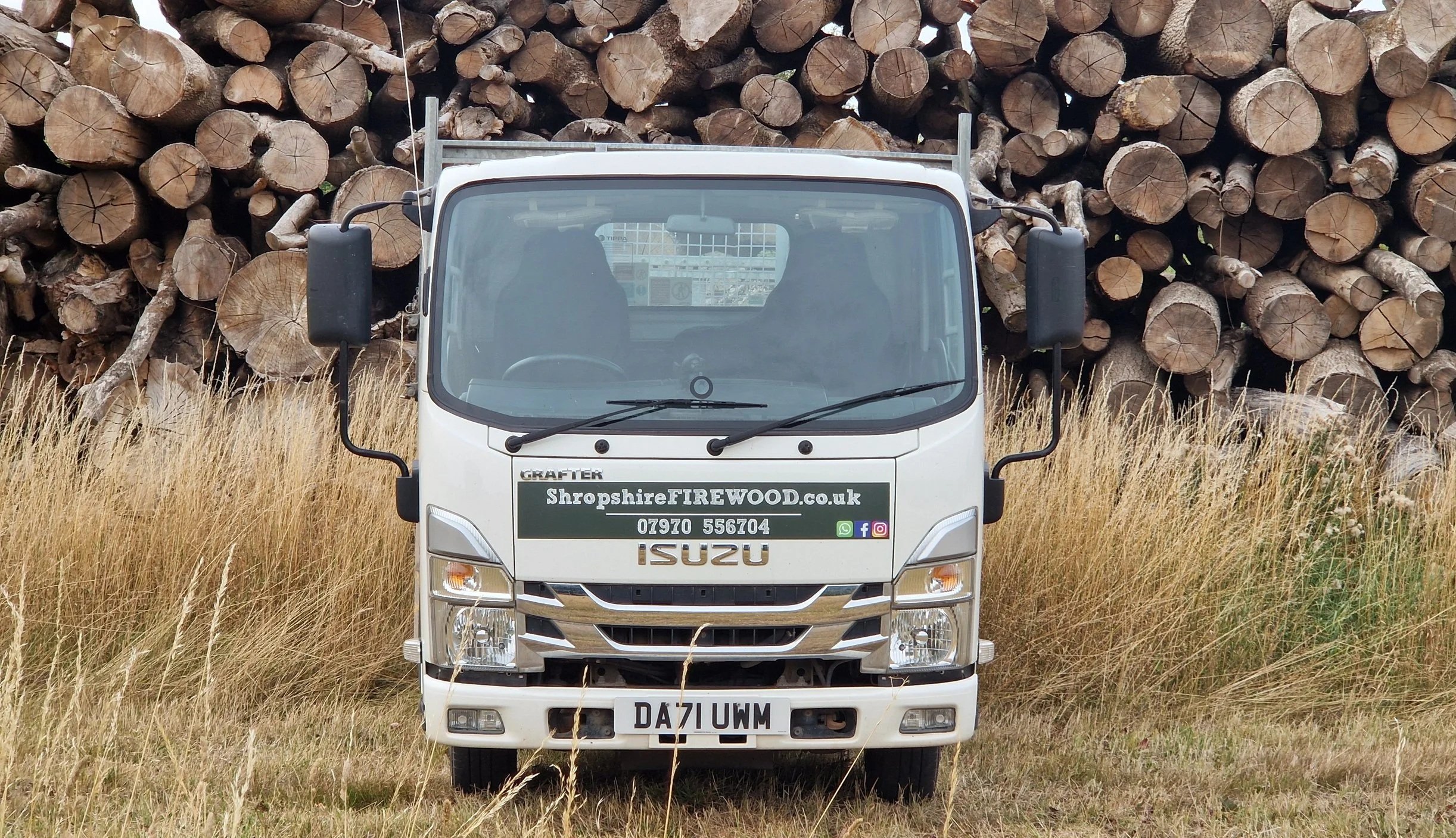 Shropshire Firewood delivery vehicle