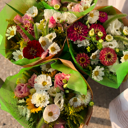 market bouquets