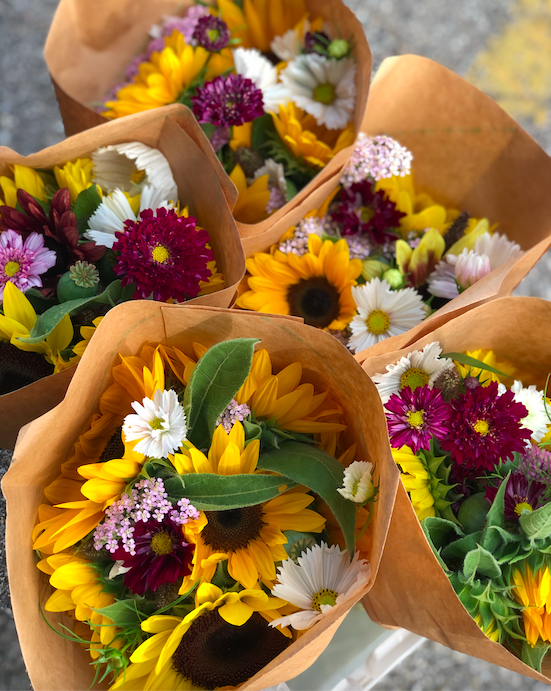 market bouquets