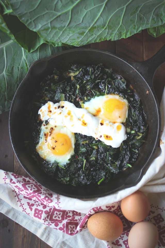 Greens + Eggs (No Ham)