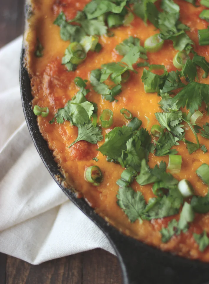 Game Day Game Plan: Cheesy Bean Dip