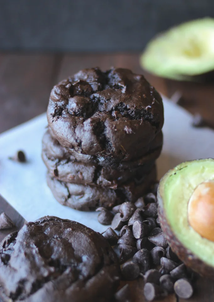 Chocolate Avocado Cookies