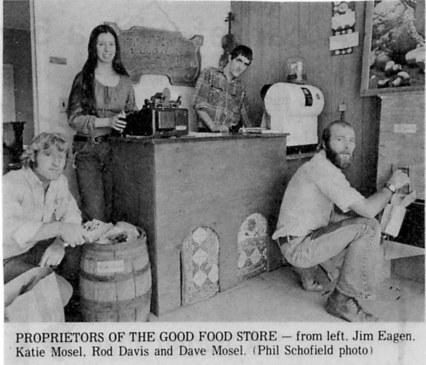 The founders of what became the Moscow Food Co-op, in 1973. Photo from the Daily Idahonian.