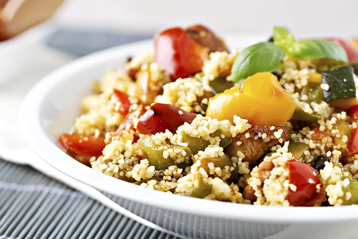 Moroccan Couscous with Lamb