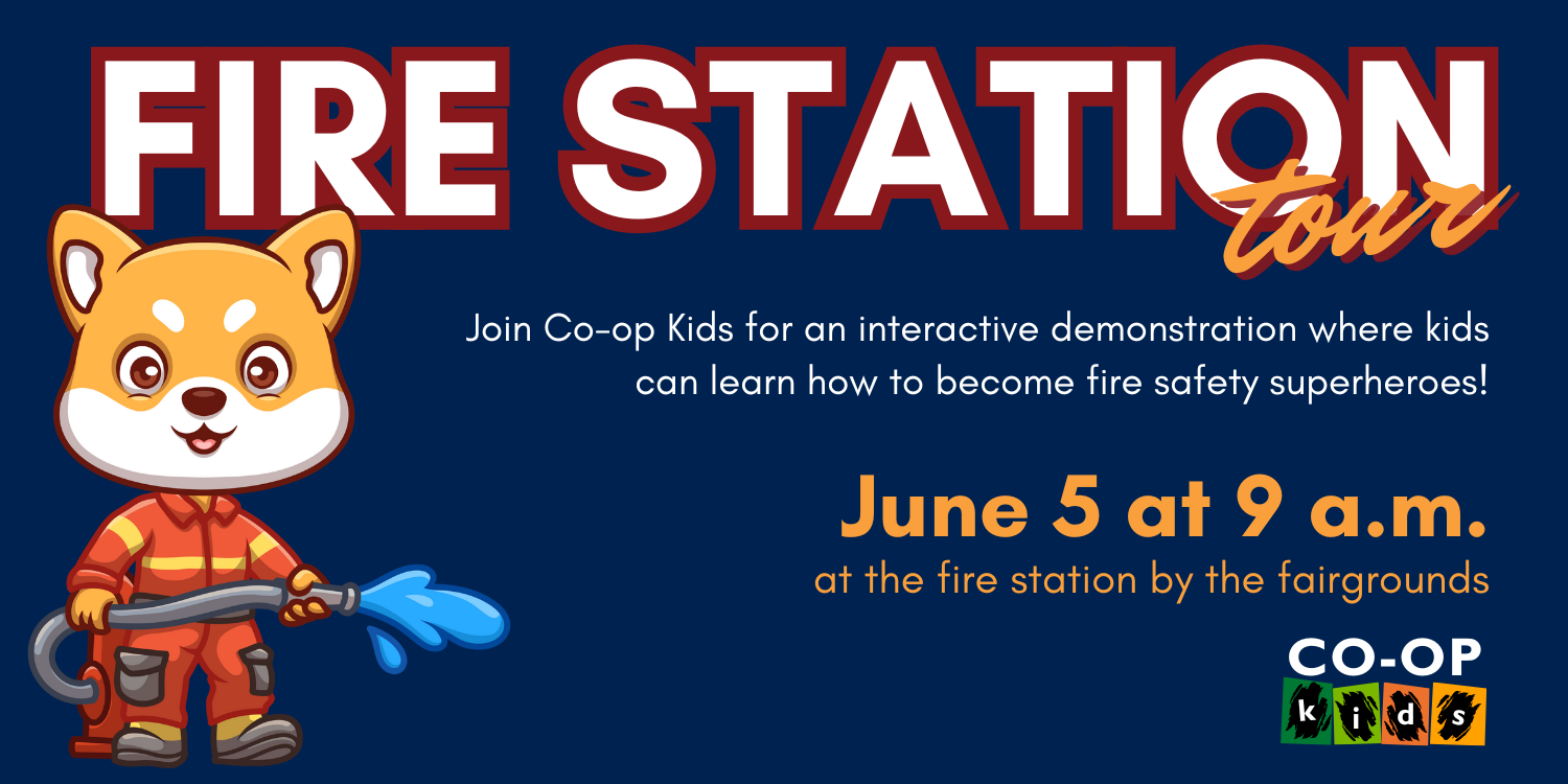 Co-op Kids Fire Station Tour