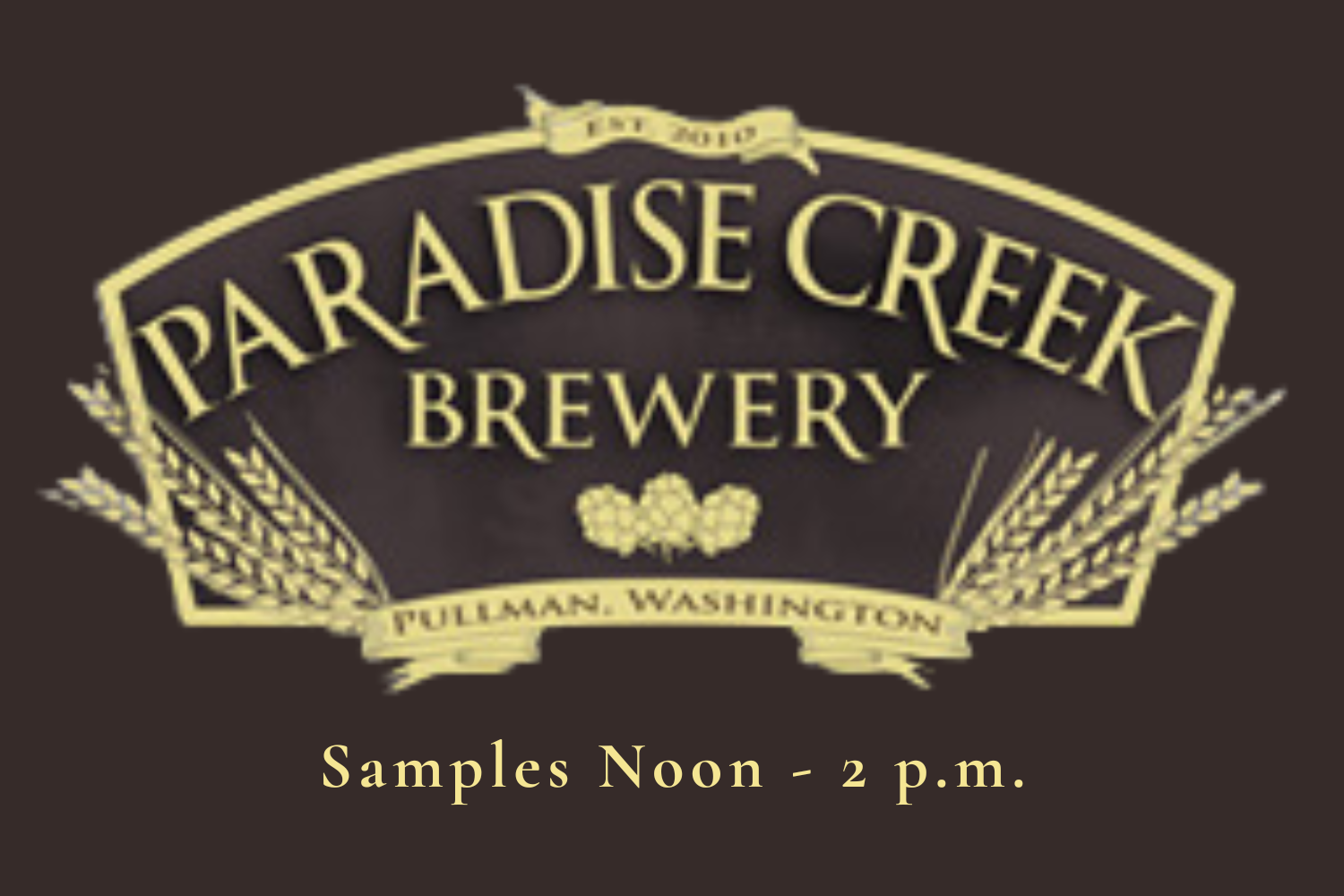 Paradise Creek Brewery Sampling