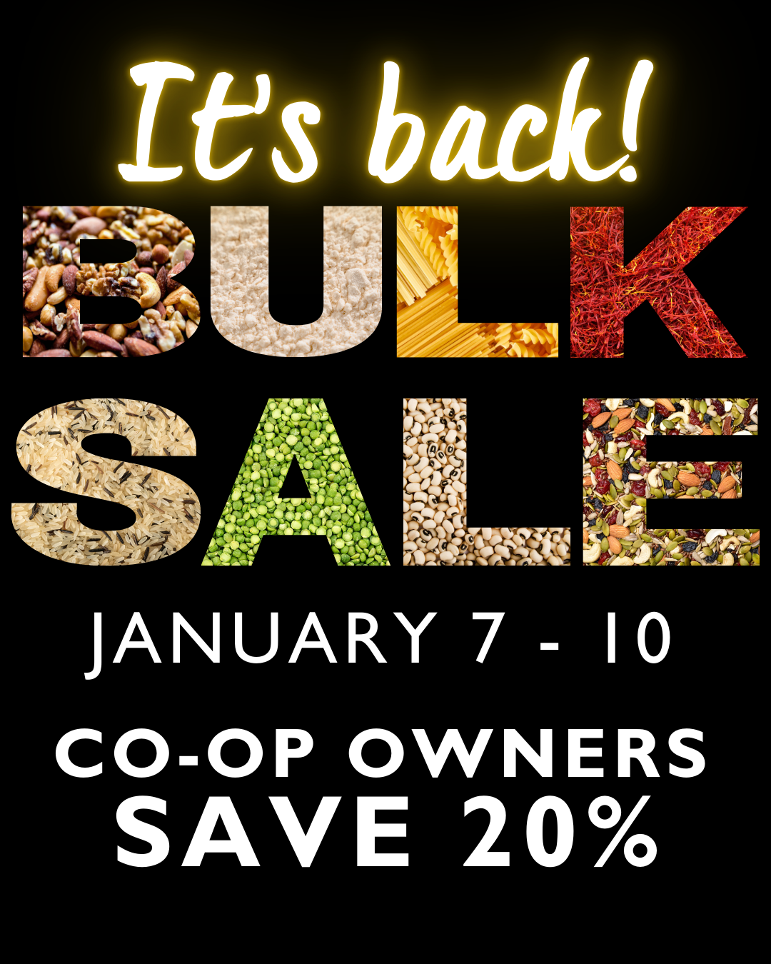 Co-op Owner Bulk Sale