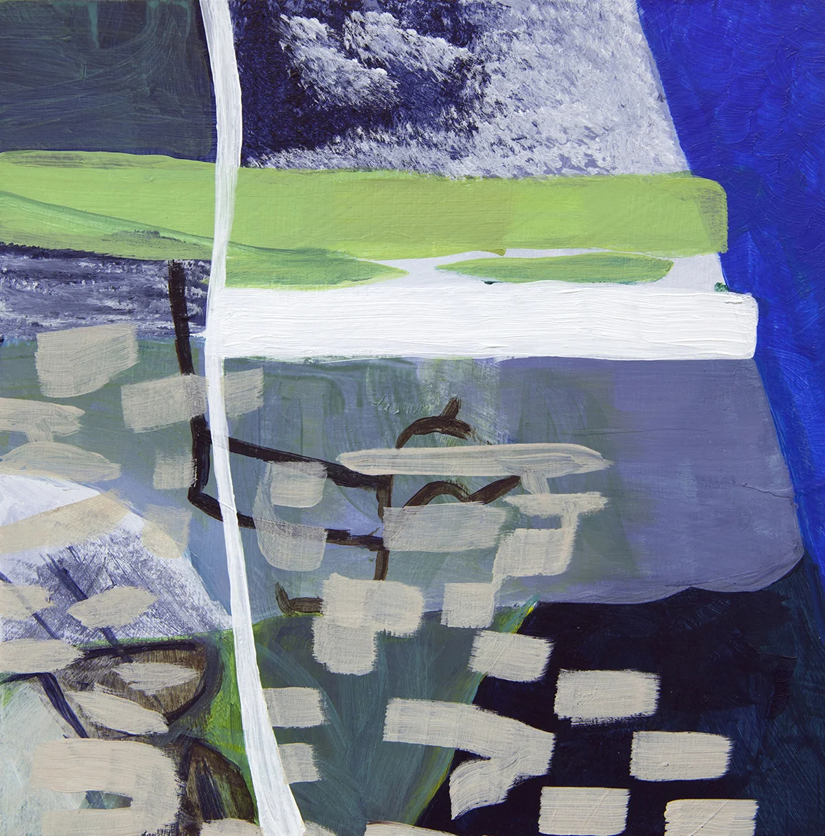 Vanishing extracts from objective cannibalism (Collage I)