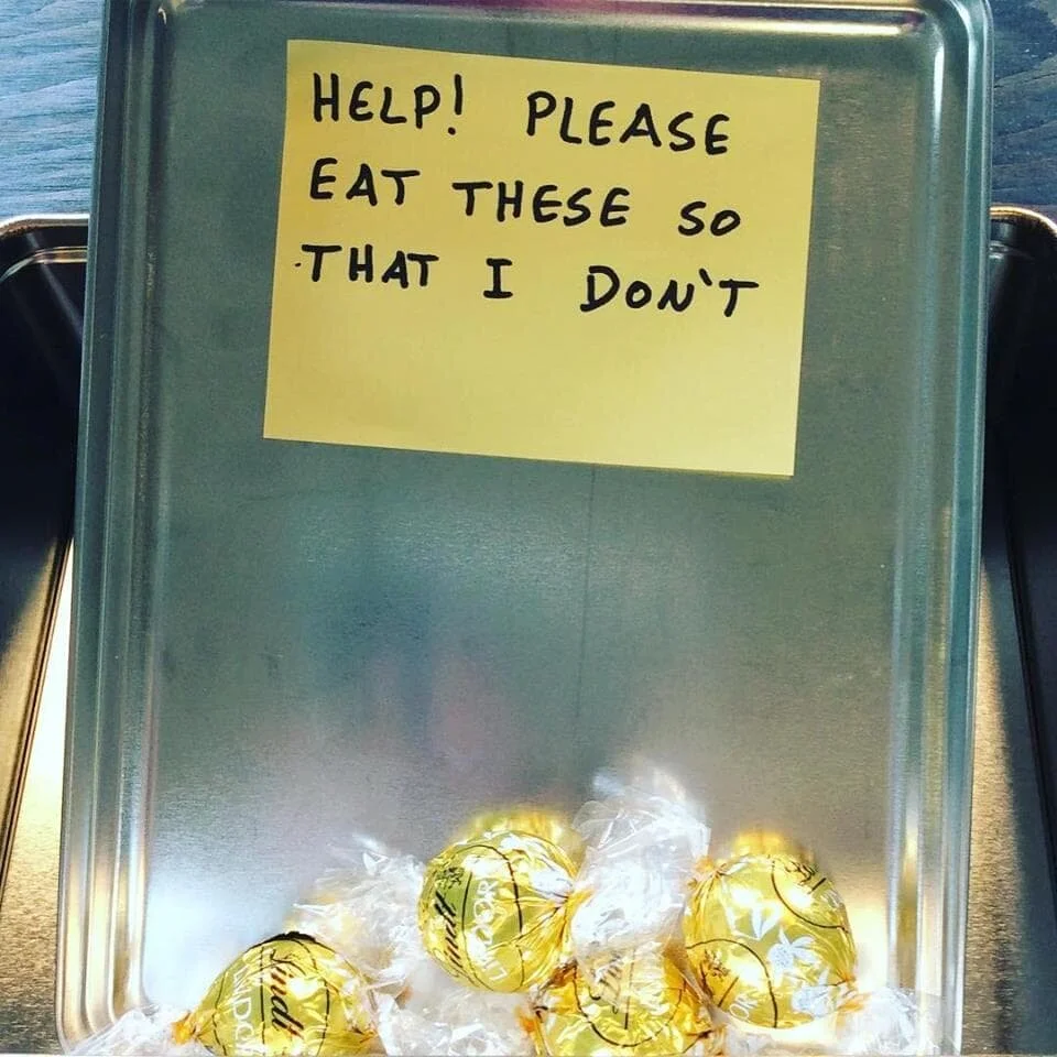 Community sharing - chocolate!