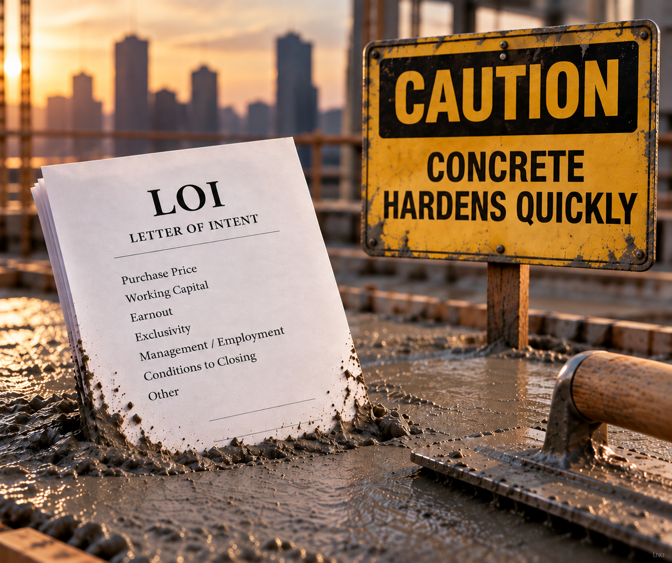 Do You Need Your Lawyer's Help With the LOI?