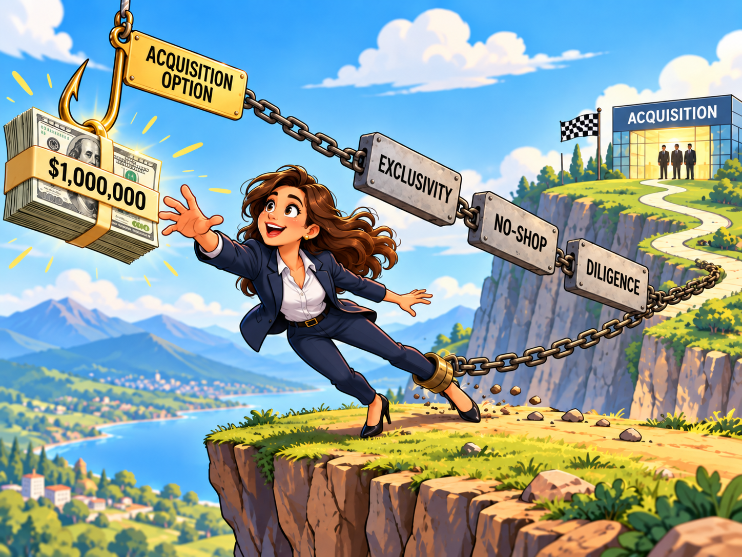 Should Founders Ever Grant Options to Acquire their Businesses?
