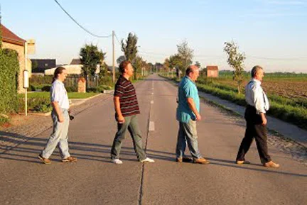 Second from left on the other Abbey Road.