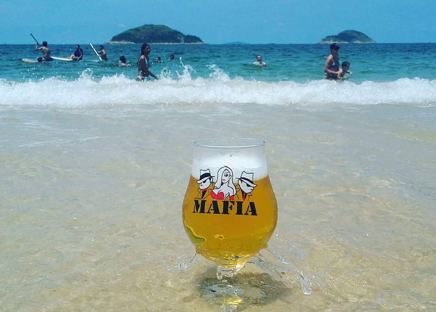 mafia beer in the waves