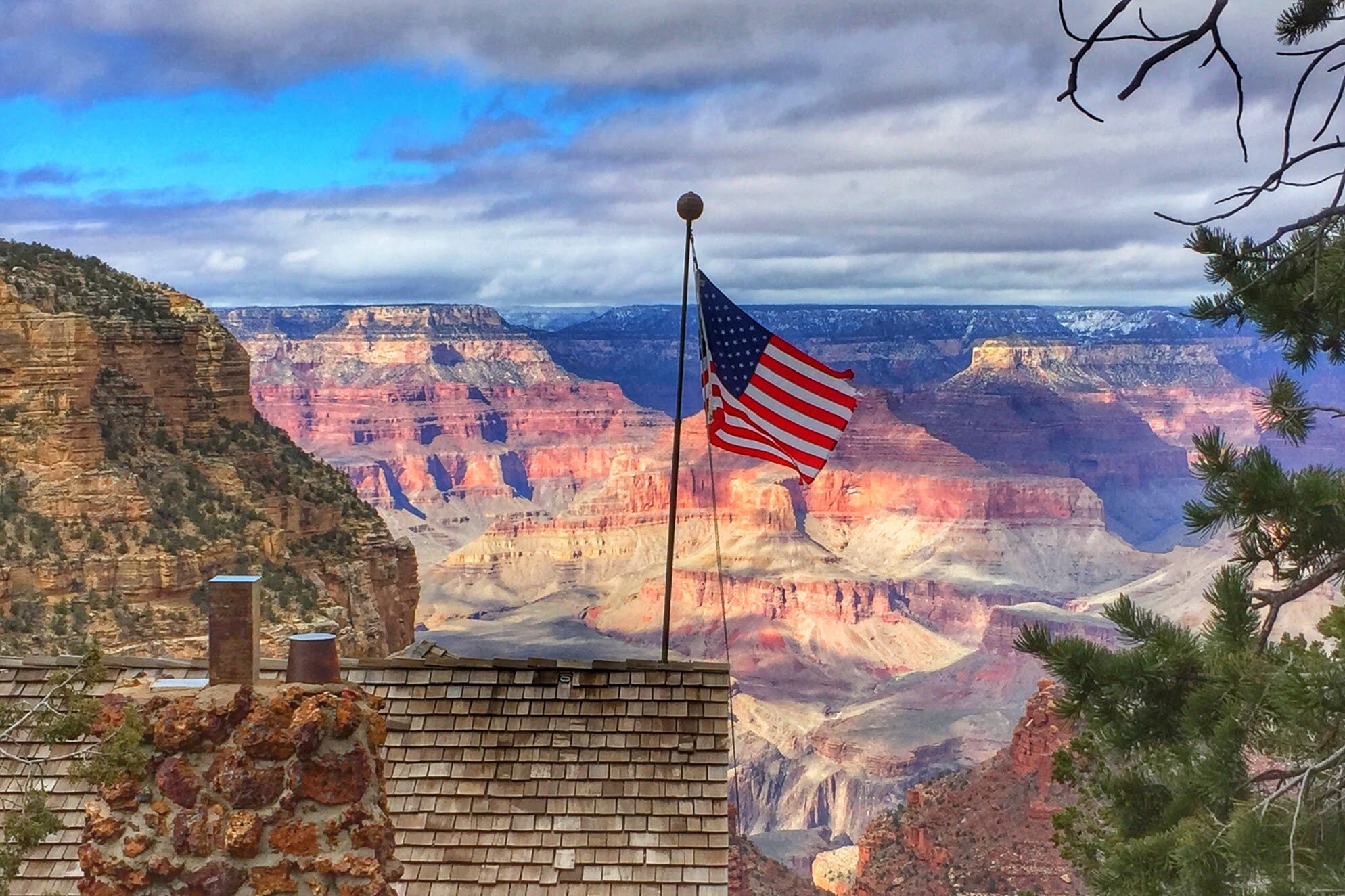 Grand Canyon & Old Glory