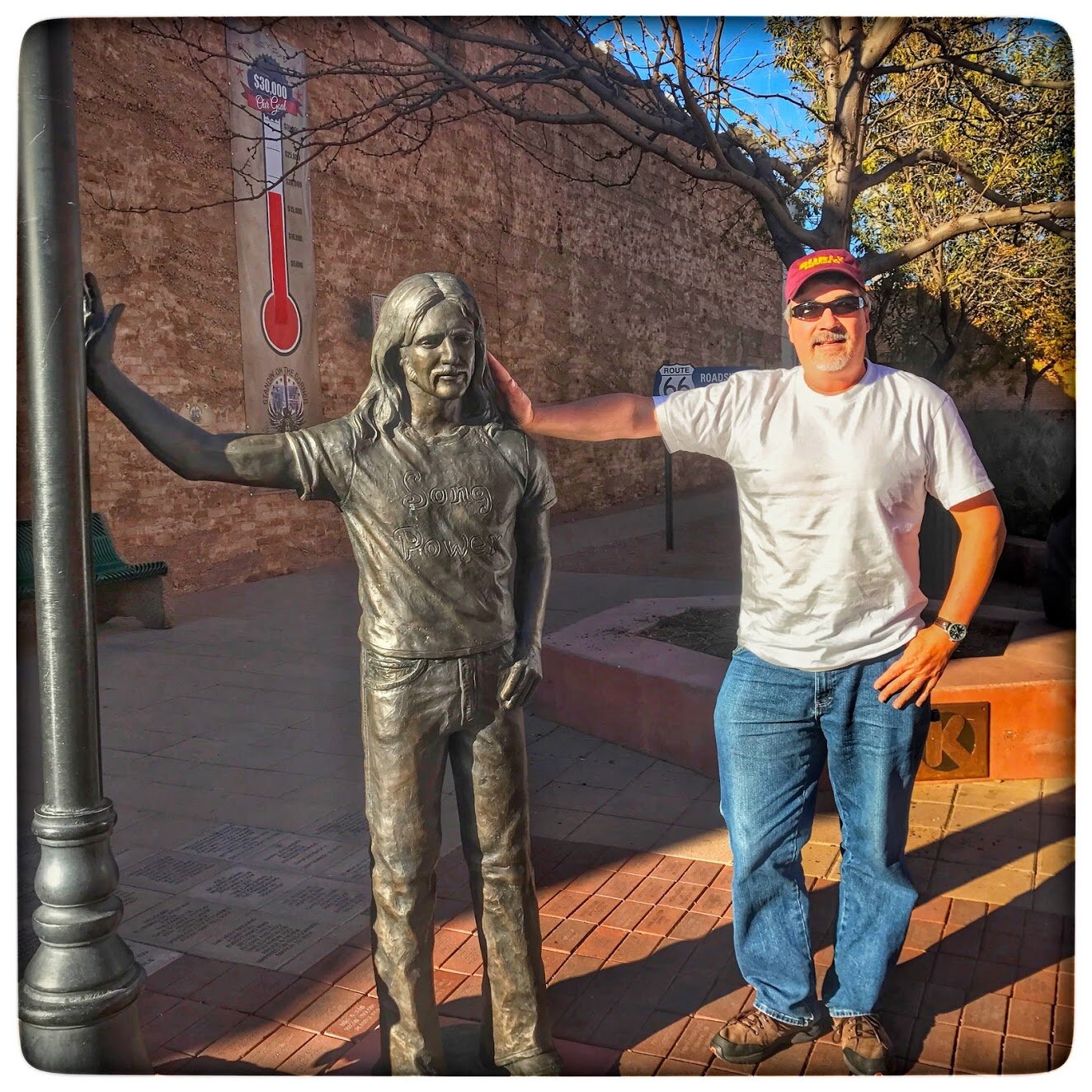 Standin' on the Corner in Winslow, Arizona, with Jackson Browne