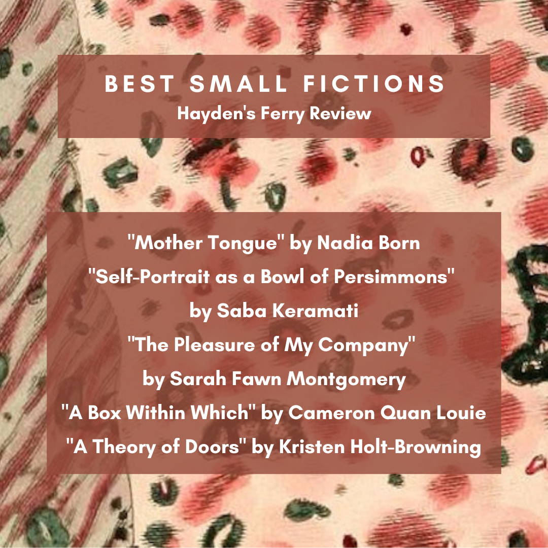 Announcing Our Nominees for Best Small Fictions!