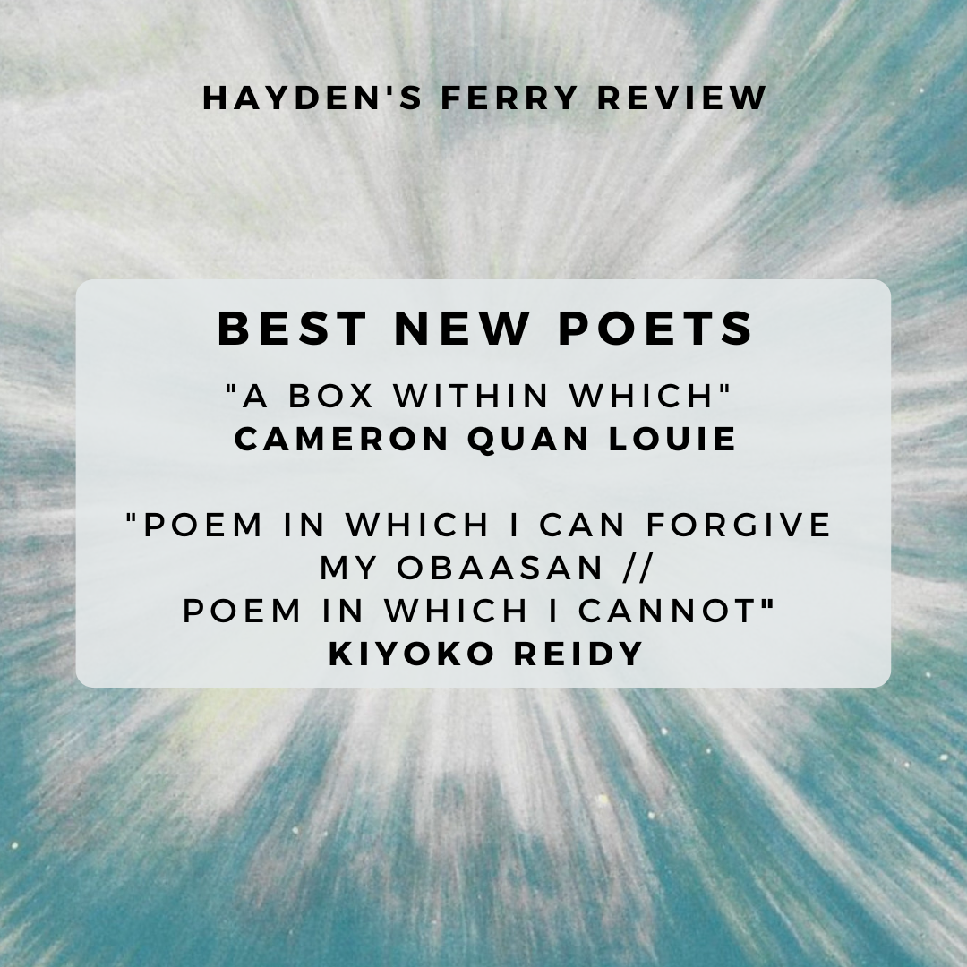 Announcing Our Best New Poets Nominees!