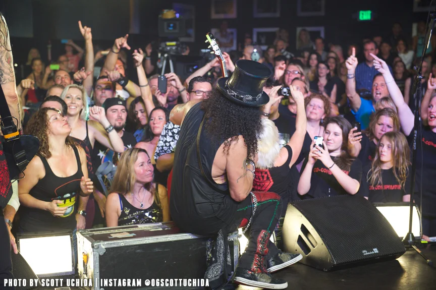 The BitTorrent Interview: Slash on "Live At The Roxy"