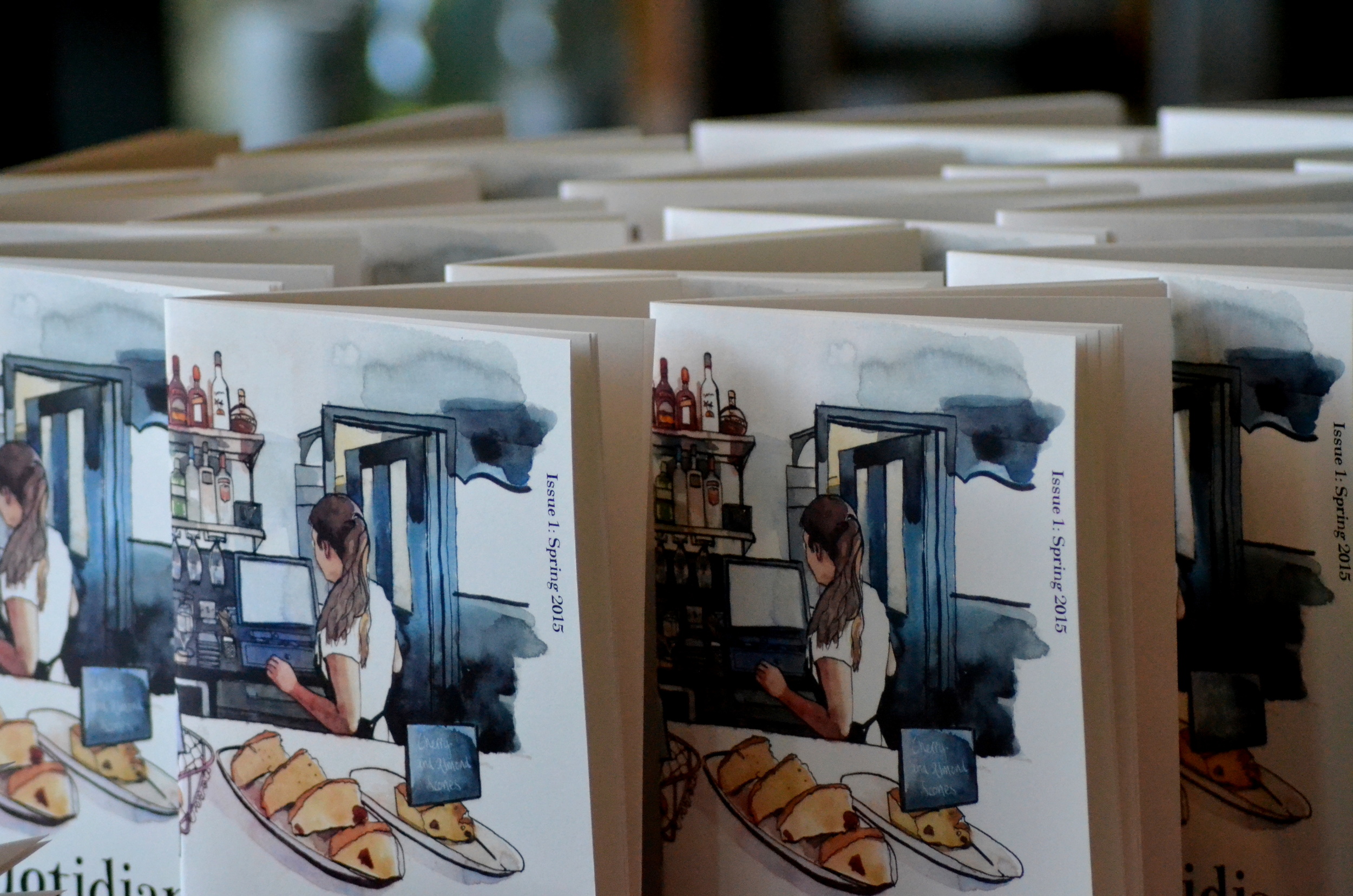 Photo by Marie-Louise Patton. Cover work by Scottish artist, Wil Freeborn