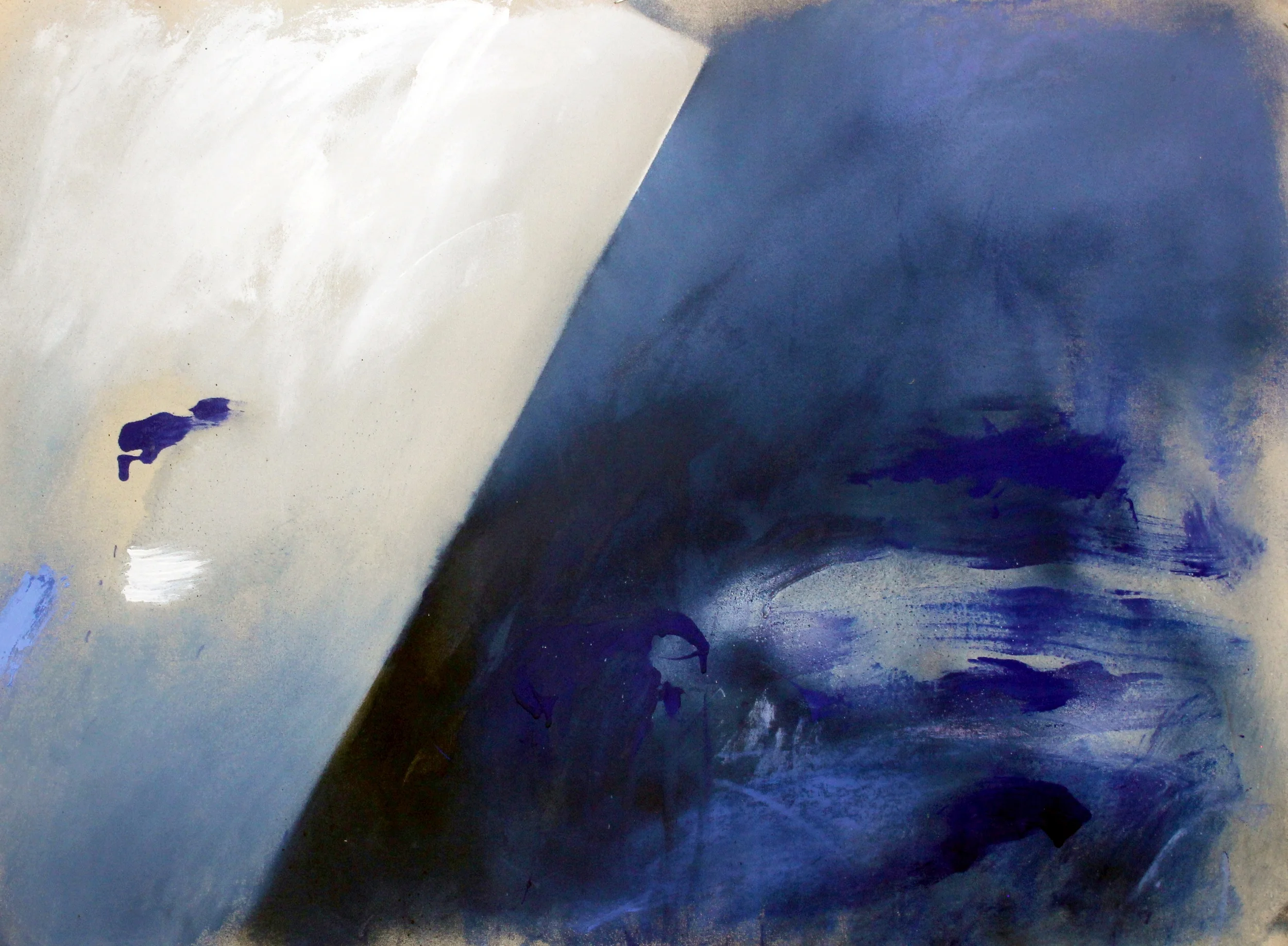 Input 1 32'x45' - Acrylic on canvas