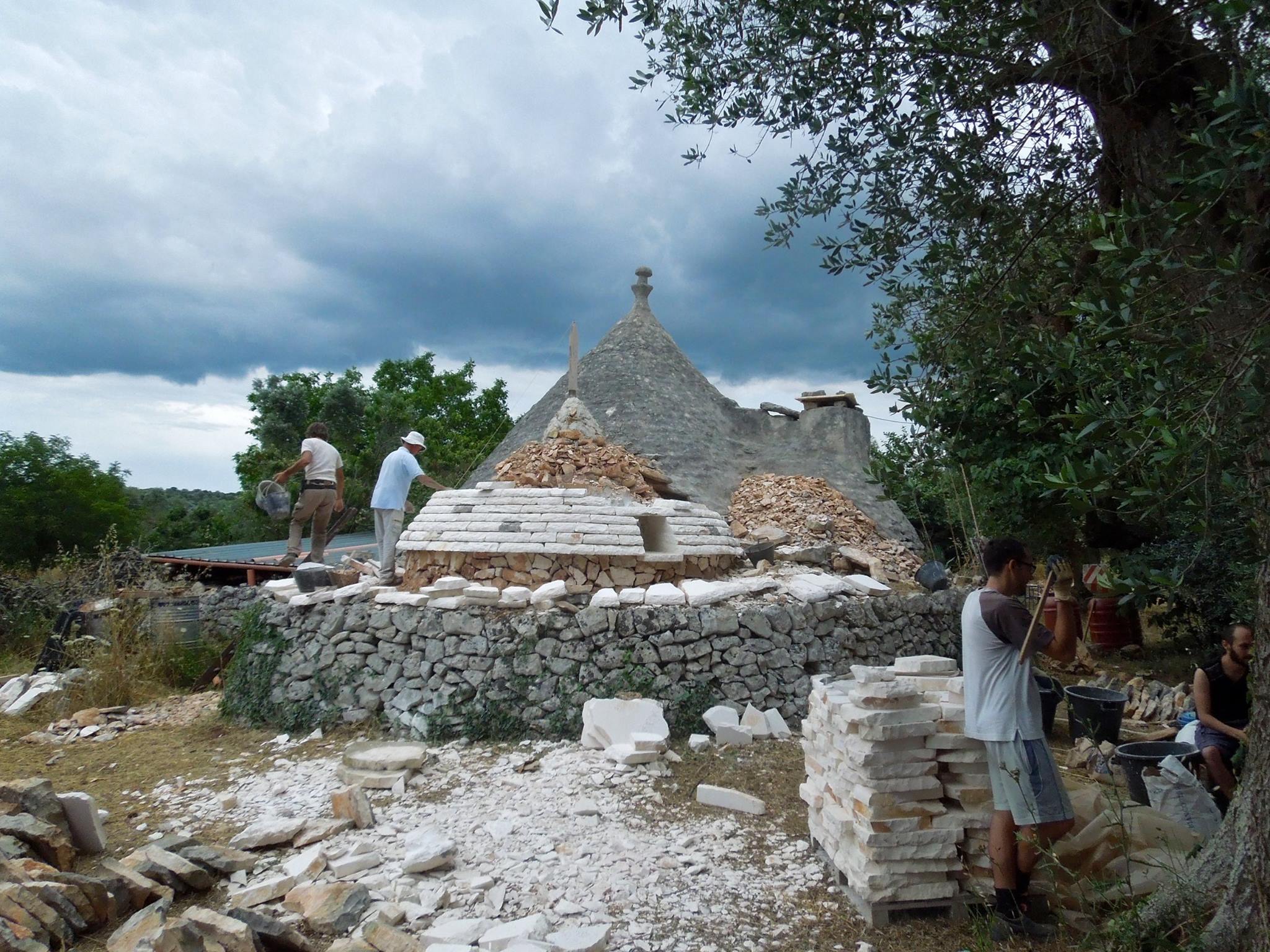 Trullo Restoration Course, Puglia